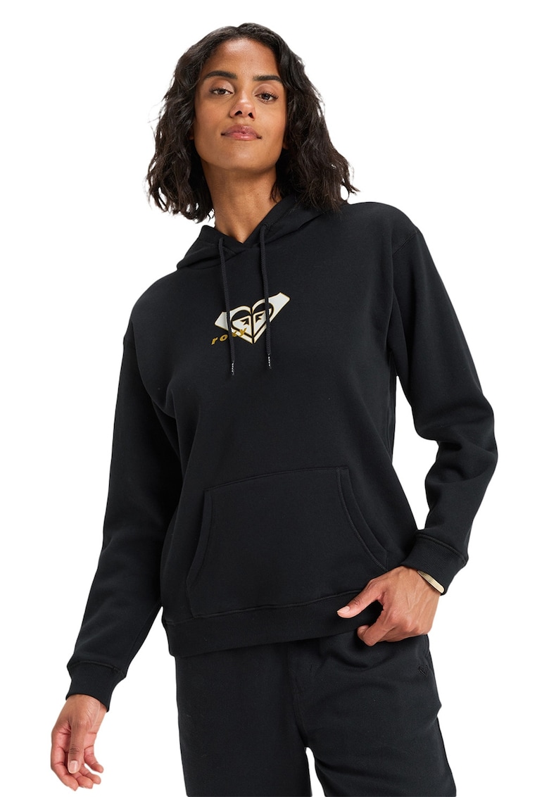 Hanorac din amestec de bumbac cu buzunare kangaroo Surf Stoked