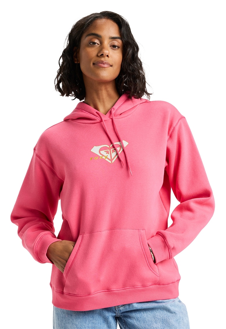 Hanorac din amestec de bumbac cu buzunare kangaroo Surf Stoked