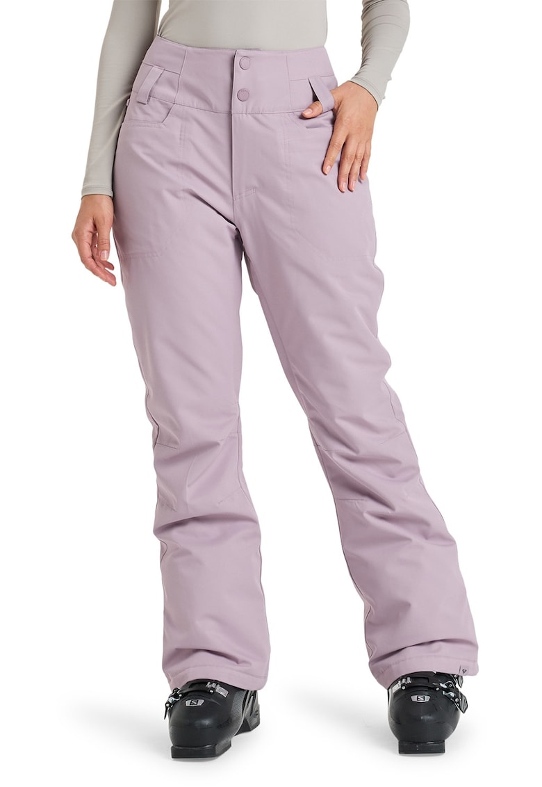 Pantaloni cu finisaj rezistent la apa pentru ski Diversion