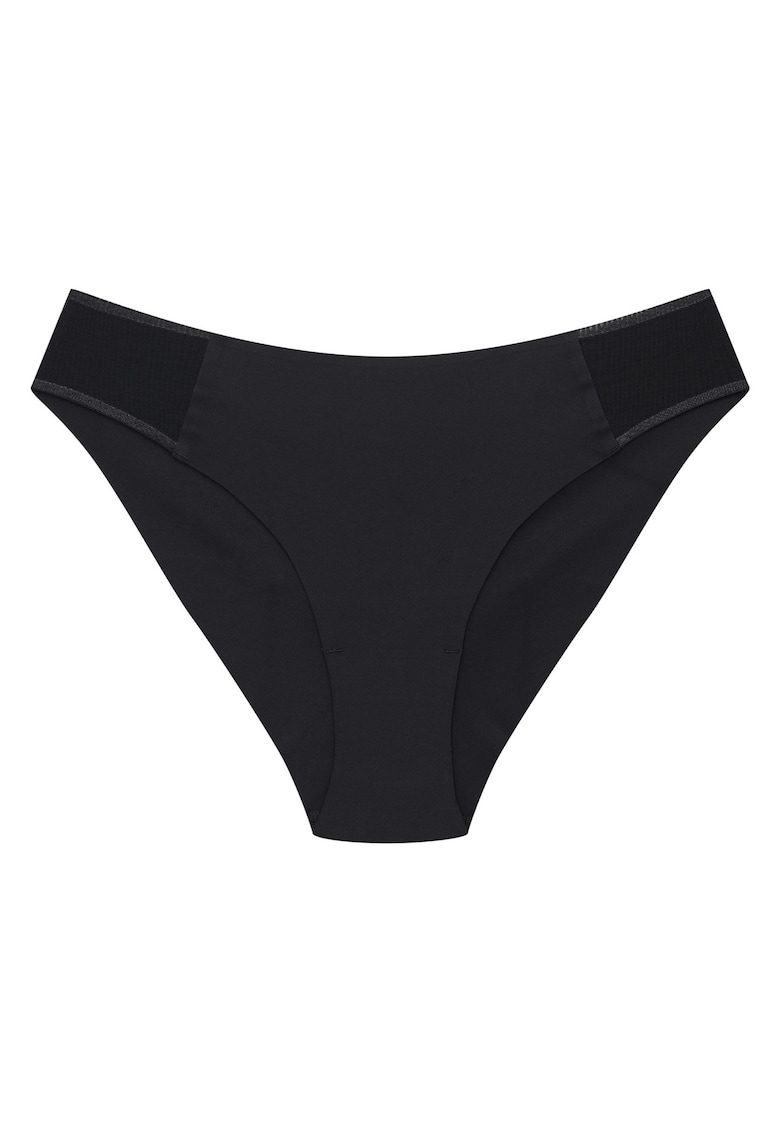 Chiloti dama - model de plasa - Negru - Blank