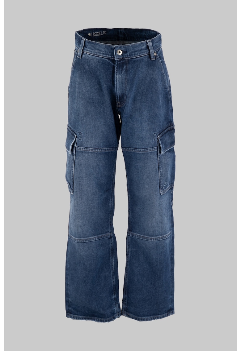 Blugi lejeri cu buzunare cu clapa