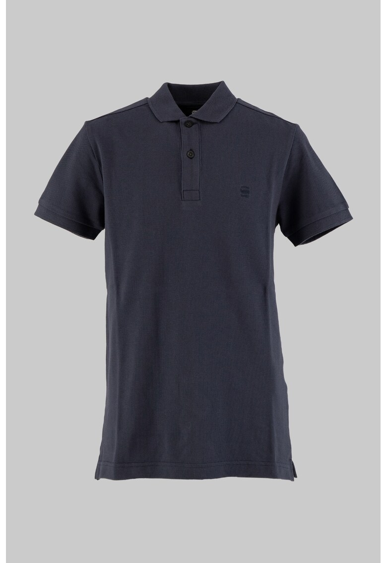 Tricou polo de bumbac cu logo