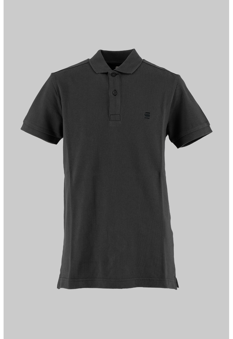 Tricou polo de bumbac cu logo Tricou polo de bumbac cu logo