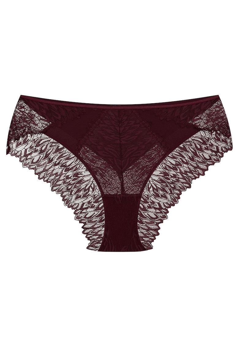 Chiloti dama cu talie inalta - Maro - Ofiel