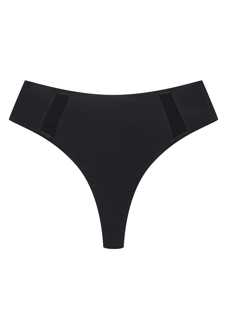 Chiloti dama - tanga negru - Blank
