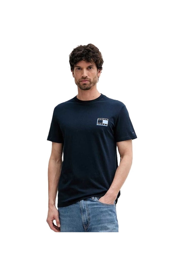 Tricou  TJM SLIM POP COLOR FLAG TEEEXT-DM0DM21577-C1G