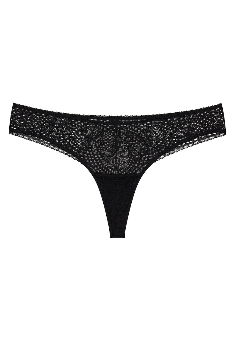 Chiloti dama tanaga Negru Marvela