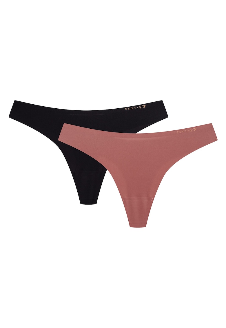 Chiloti dama tanga set de 2 perechi Pearls - Roz