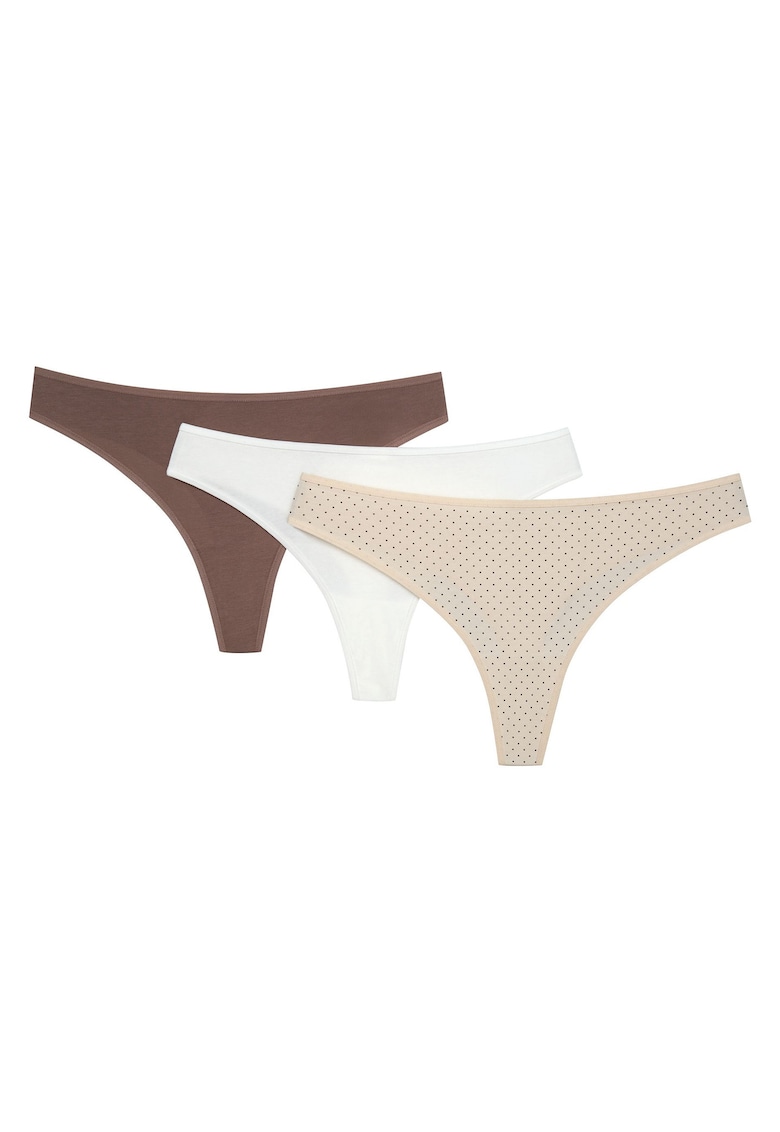 Chiloti dama tanga Mia-Mia Alb