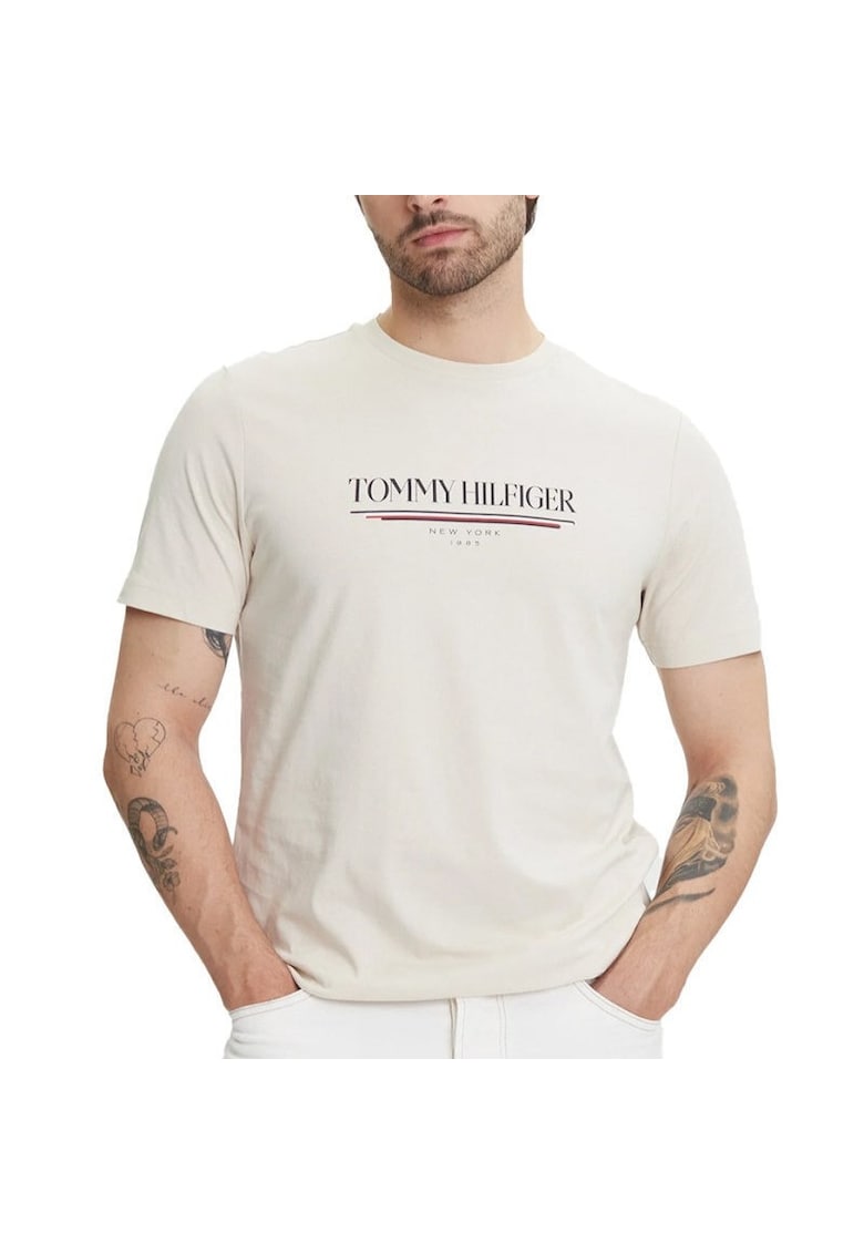 Tricou BRAND LOVE HILFIGER TEE-MW0MW40324-ACG