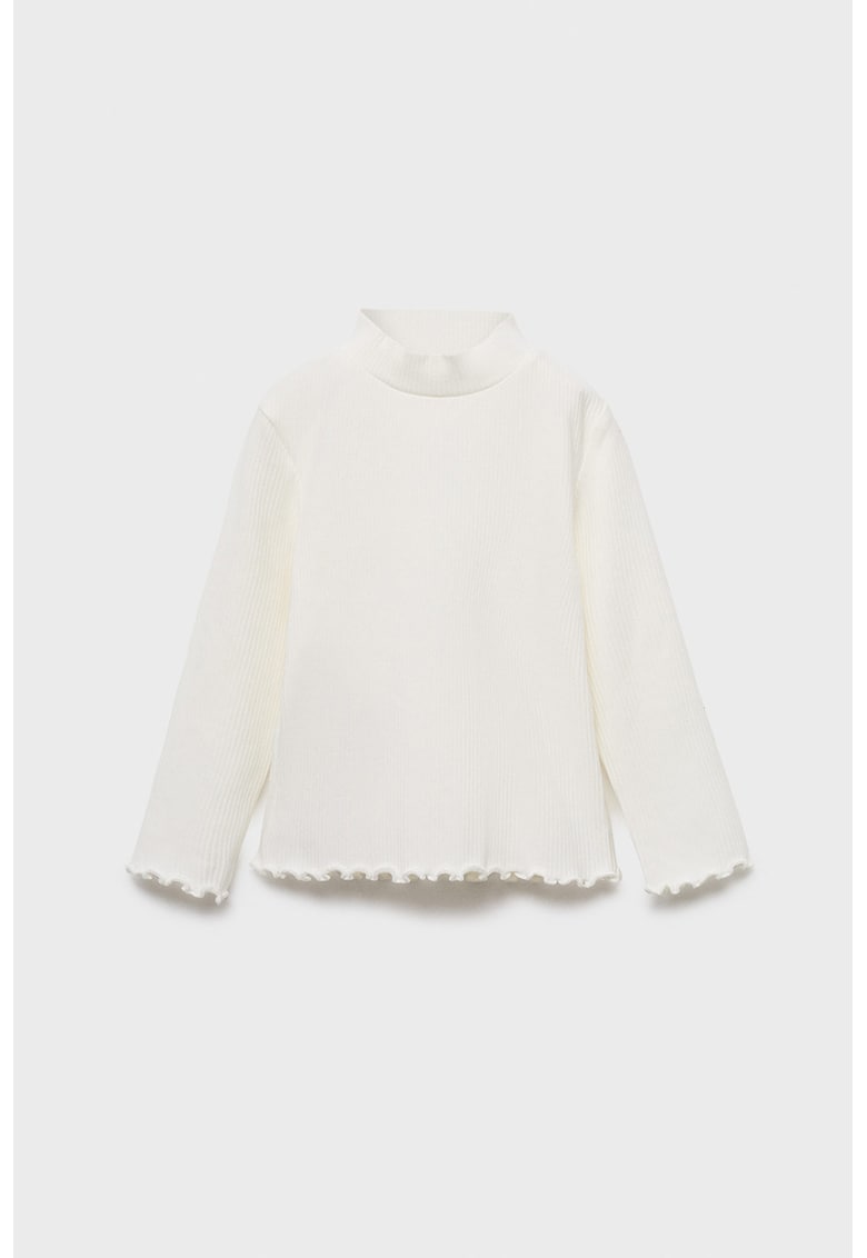 Bluza striata cu guler mediu