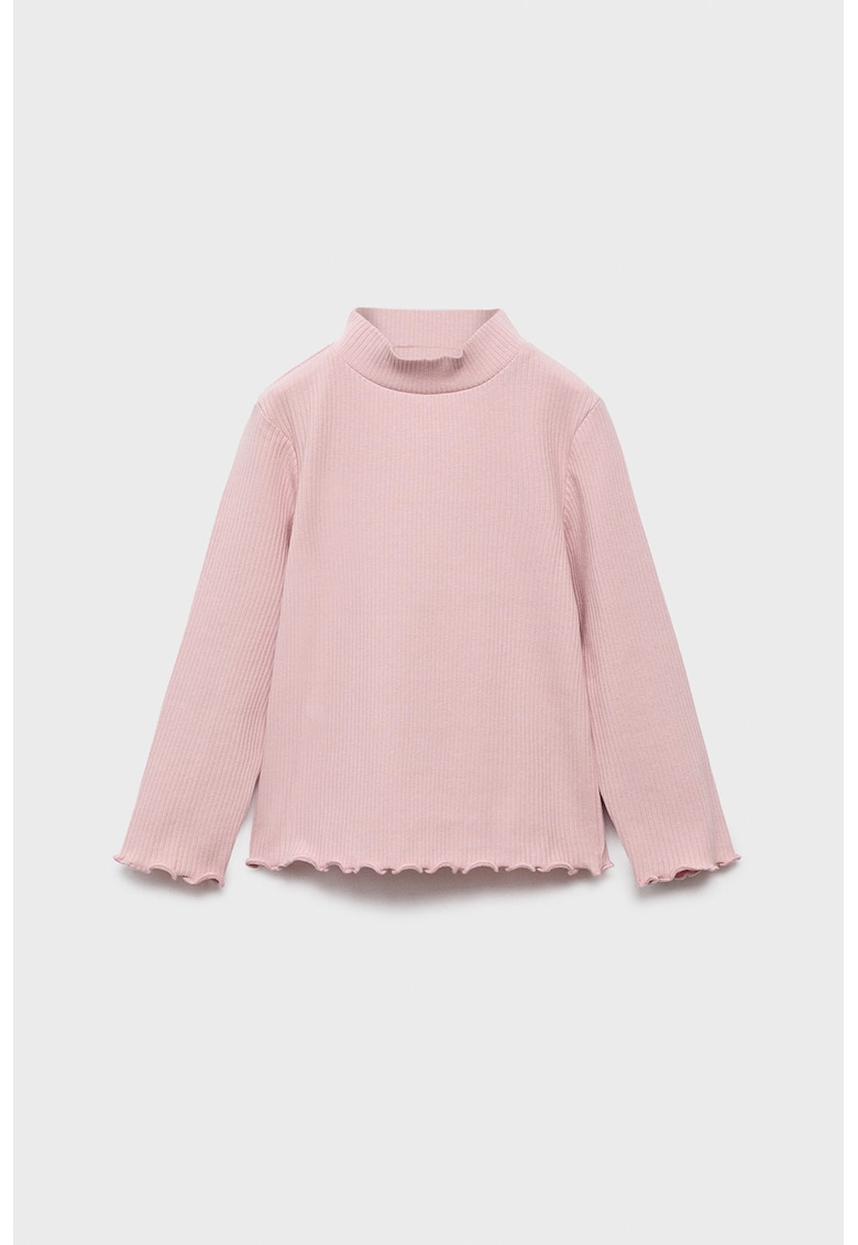 Bluza striata cu guler mediu