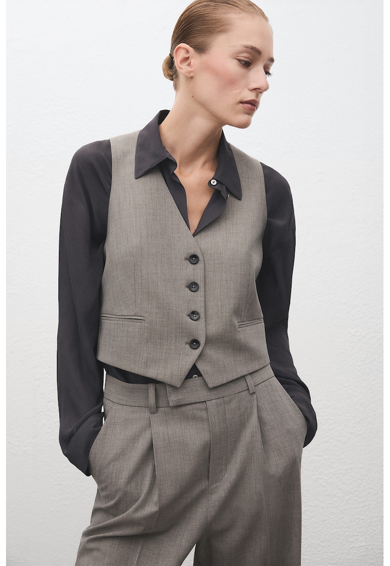 Vesta din amestec de lana