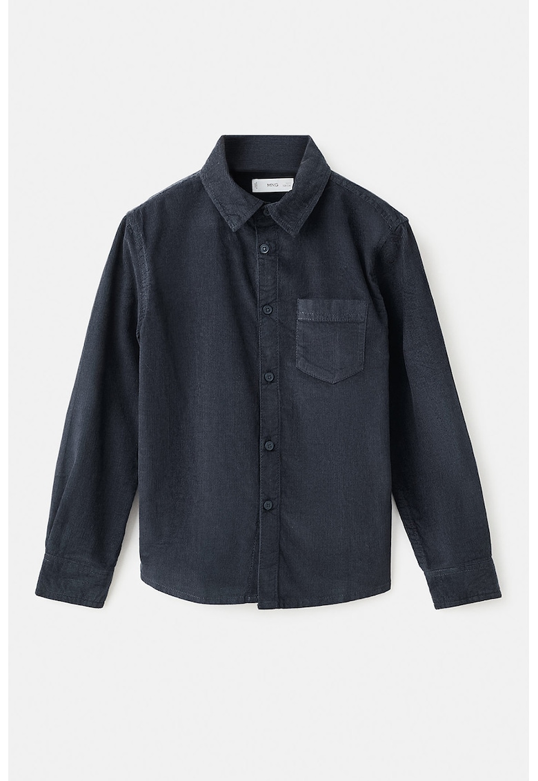 Camasa din reiat cu buzunar pe piept