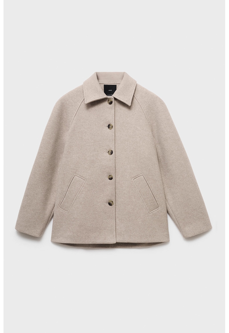 Palton supradimensionat scurt