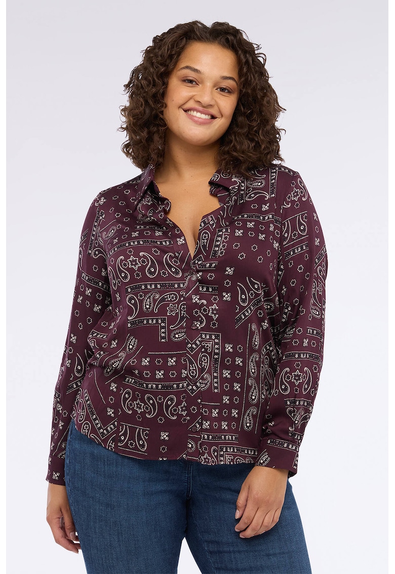 Camasa cu imprimeu paisley