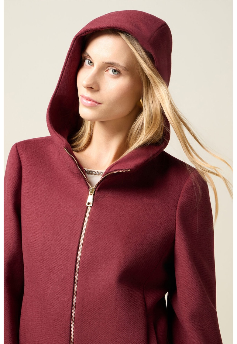 Palton scurt cu buzunare laterale