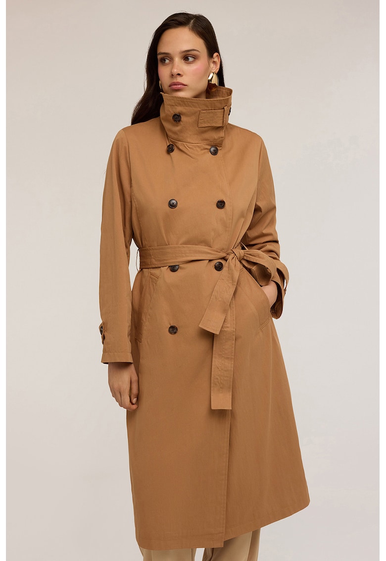 Trenci cu guler inalt