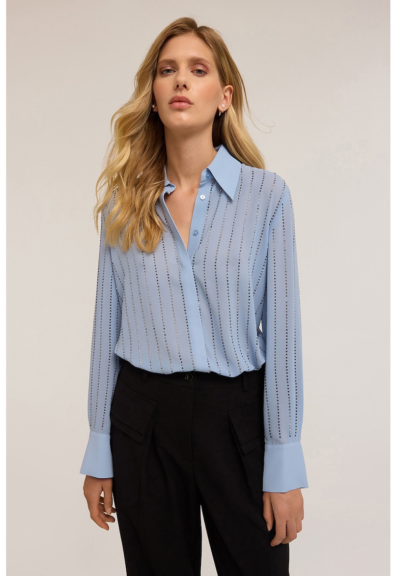 Camasa cu tinte metalice