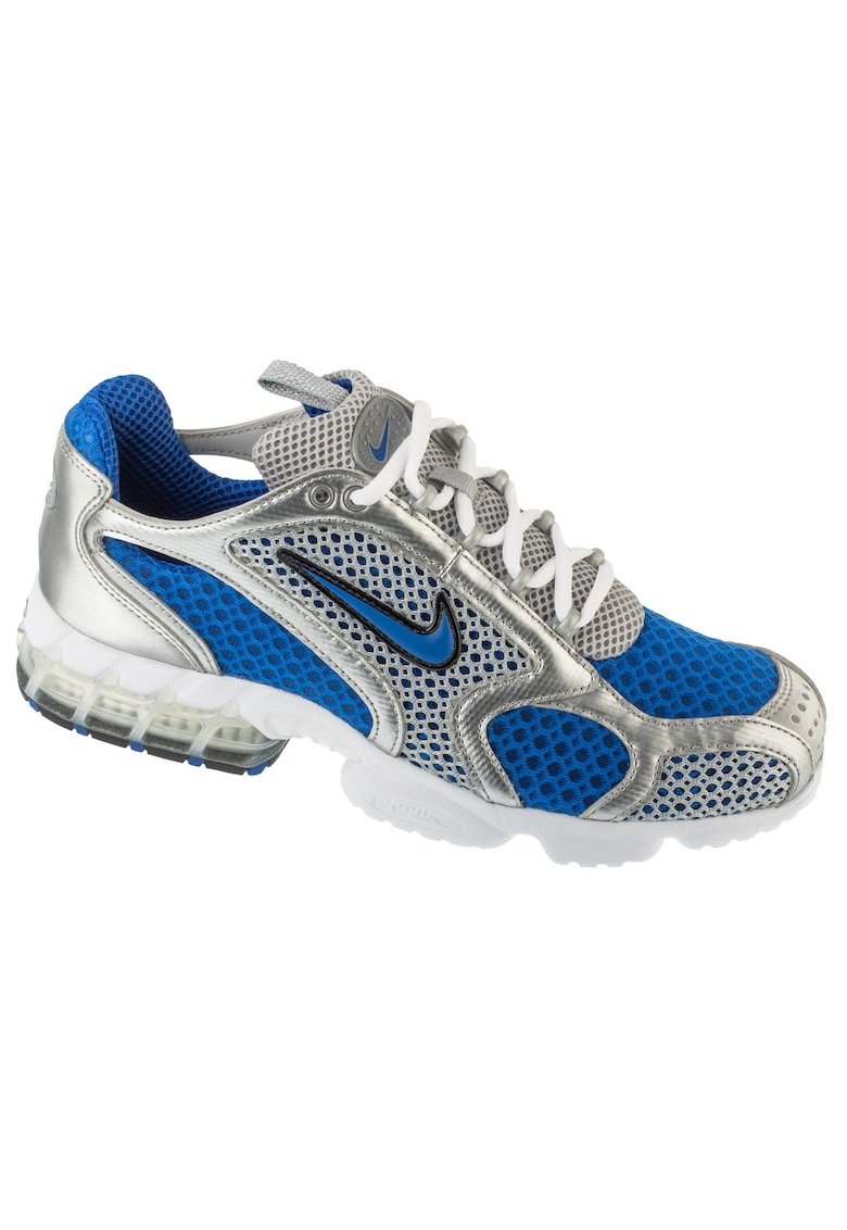 Pantofi sport barbati - CJ1288 - Textil - 42.5 EU - Rosu/Argintiu - Albastru