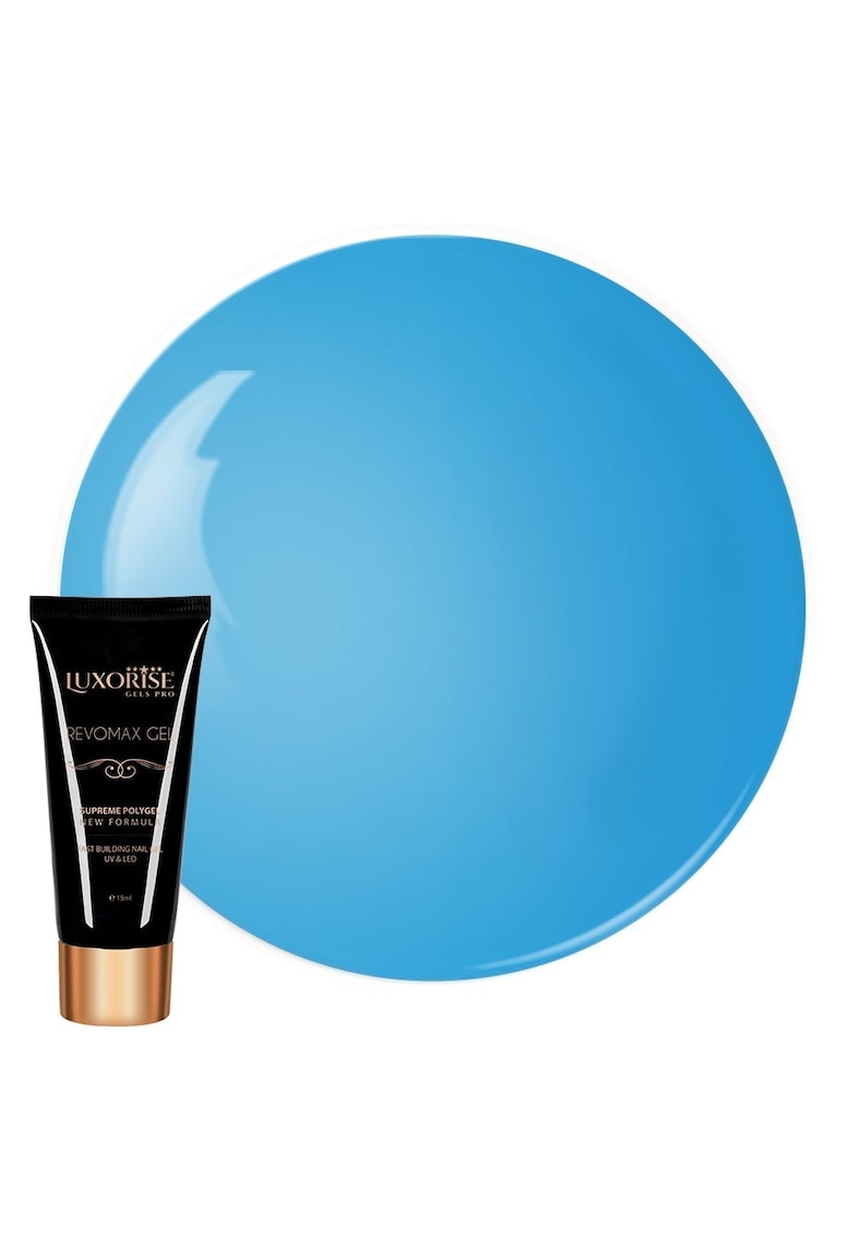 Polygel REVOMAX GEL  Neon Light Blue - 15ml