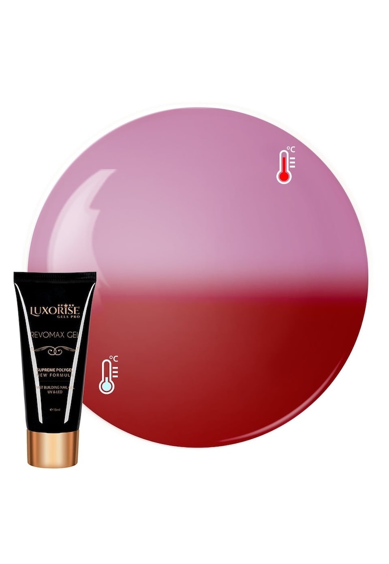 Polygel Thermo REVOMAX GEL  Ruby Flaming - 15ml