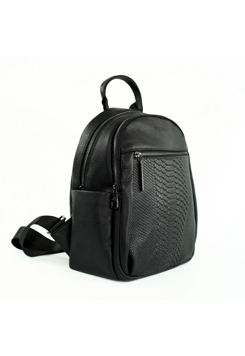 Rucsac de dama din piele FV07 Elan negru