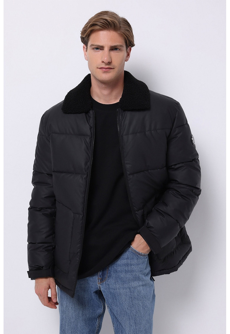 Geaca cu vatelina si buzunare laterale