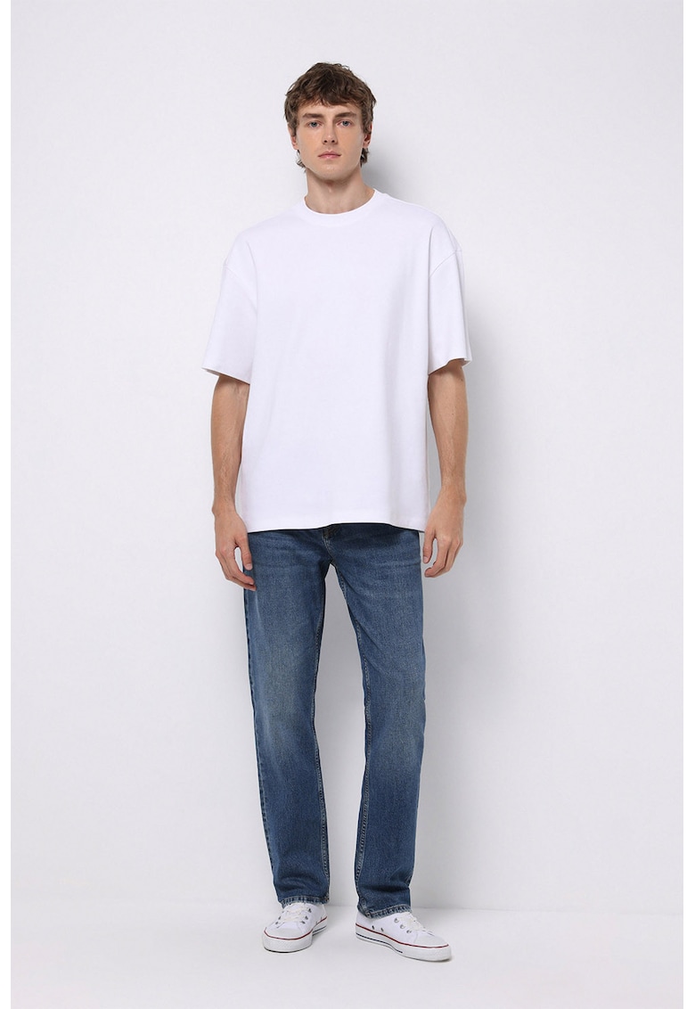 Blugi slim fit - Albastru inchis