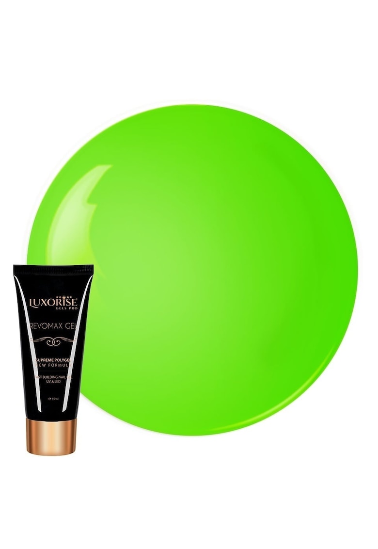 Polygel REVOMAX GEL  Neon Green - 15ml