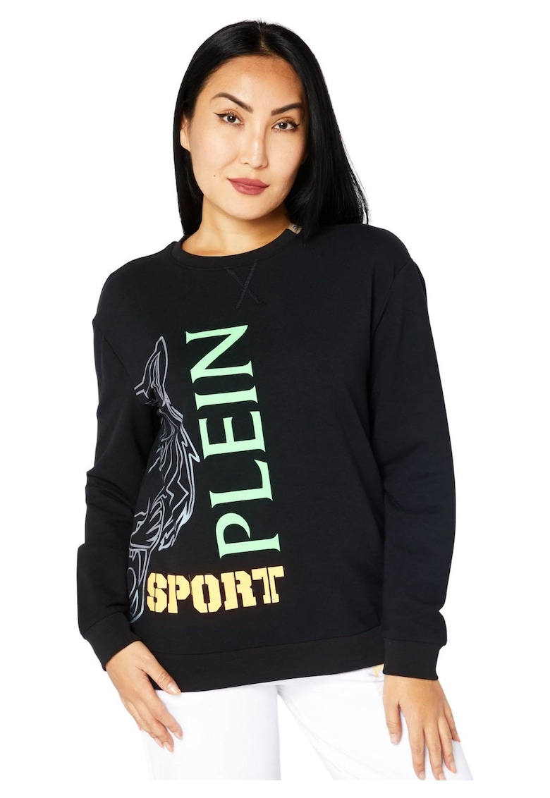 Bluza de trening regular fit cu logo -