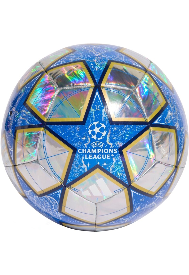 Minge fotbal Finale 25/26 UCL Training Foil - argintiu/albastru - Minge fotbal Finale 25/26 UCL Training Foil - argintiu/albastru -
