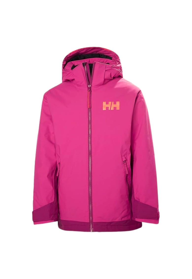 Geaca de schi rezistenta la apa cu gluga detasabila -