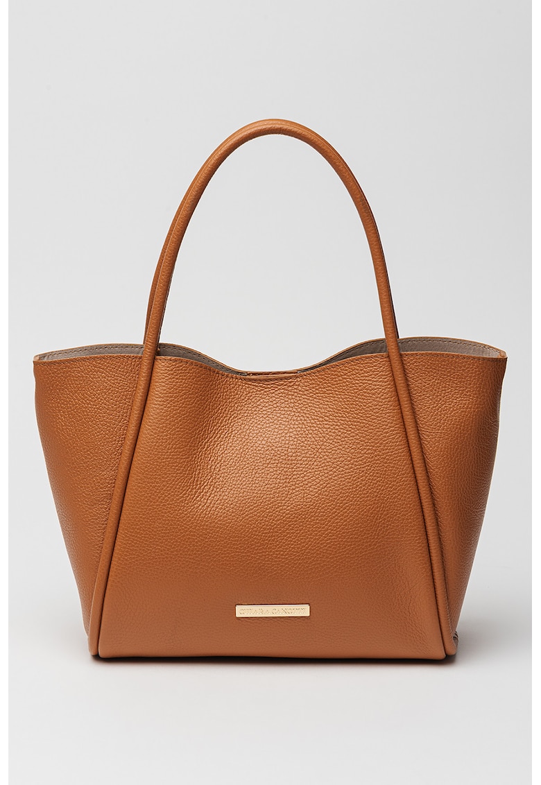 Geanta de piele cu barete detasabile