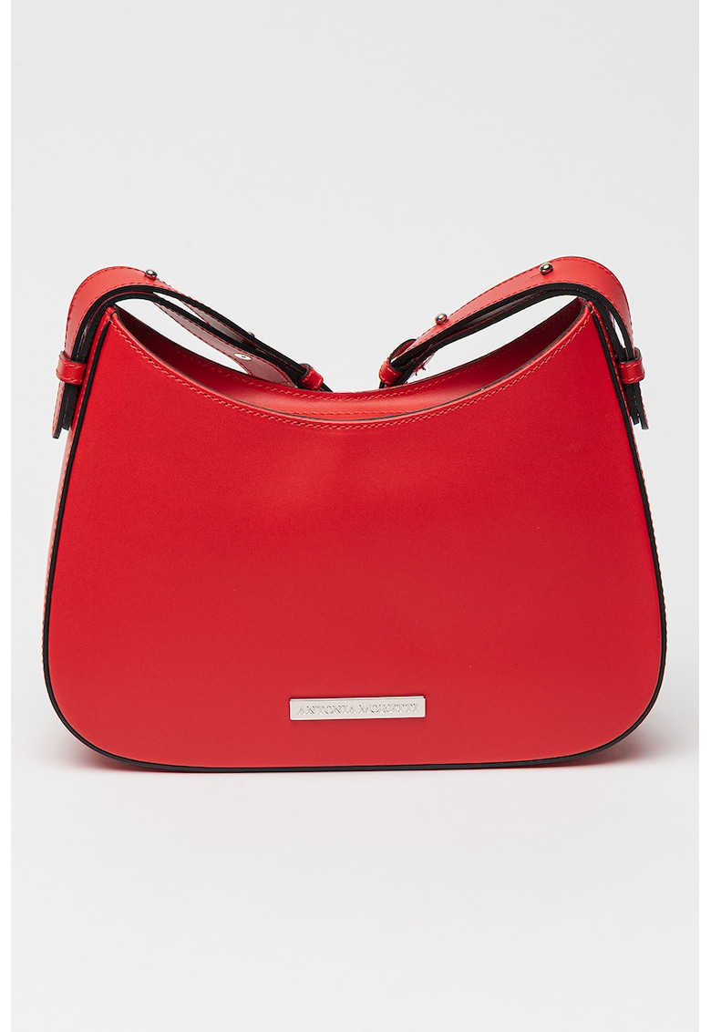 Geanta de piele cu barete ajustabile