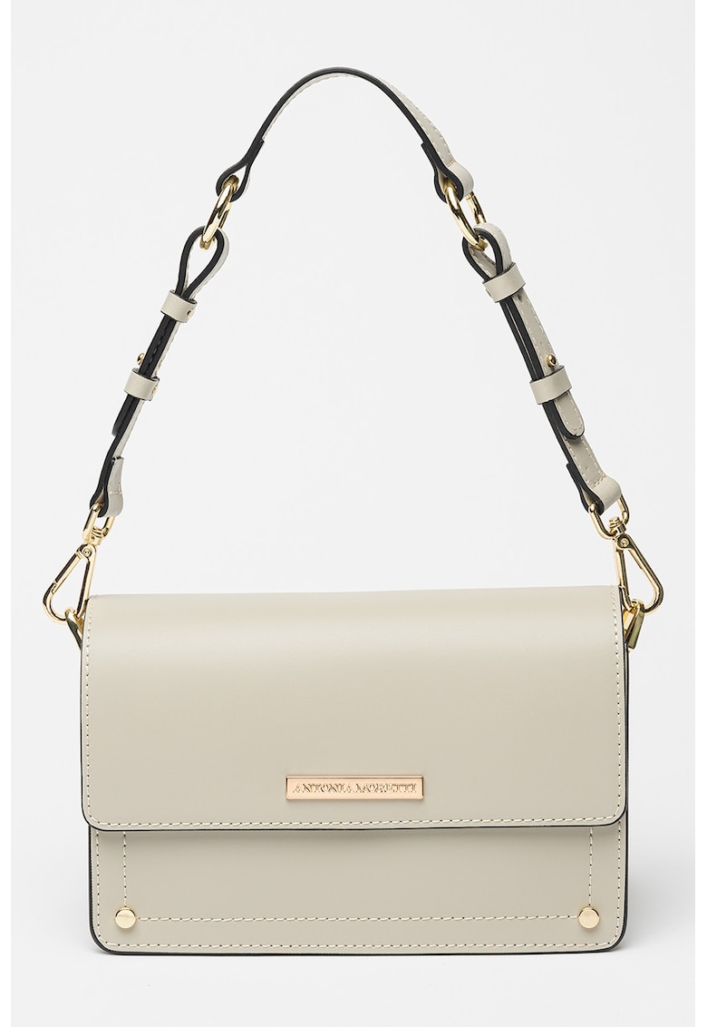 Geanta din piele cu barete detasabile