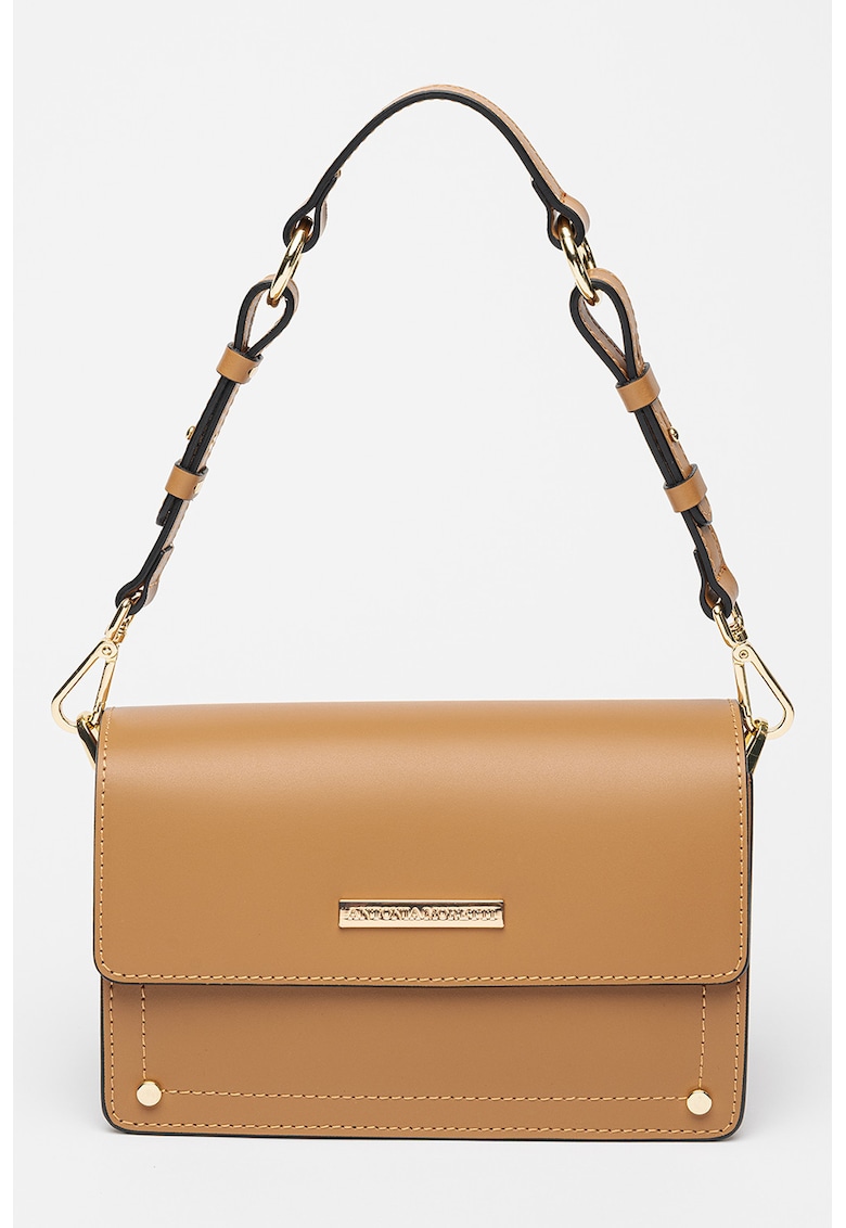 Geanta din piele cu barete detasabile