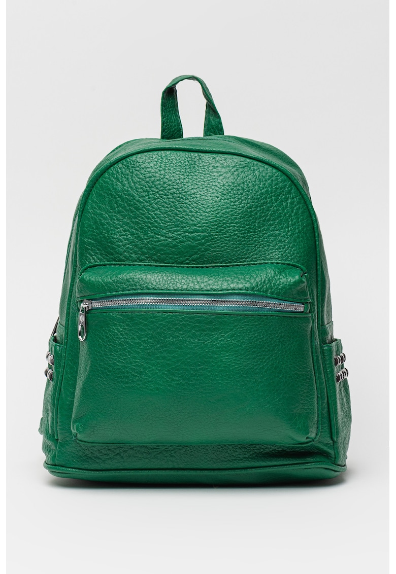 Rucsac de piele ecologica cu tinte Rucsac de piele ecologica cu tinte