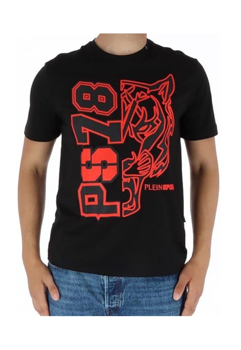 Tricou din bumbac cu imprimeu grafic -