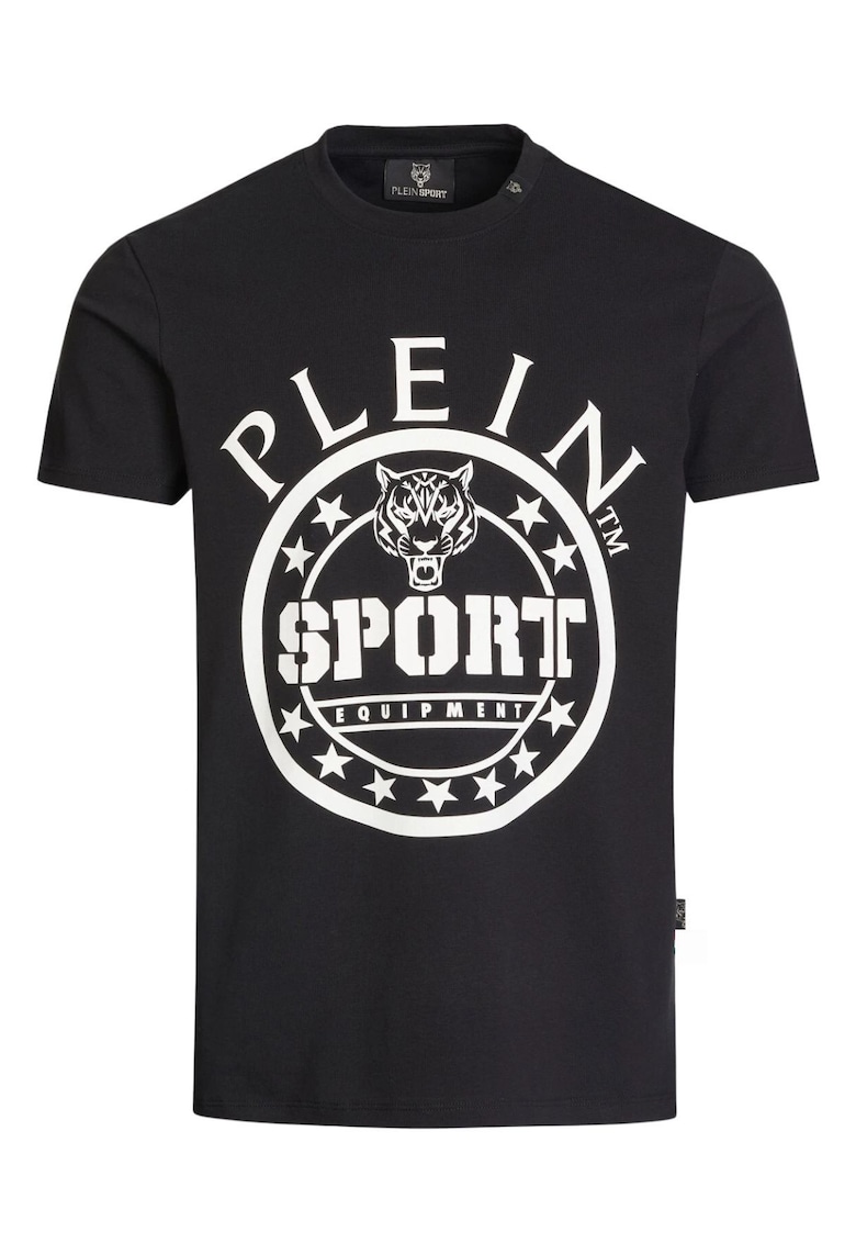 Tricou din bumbac cu imprimeu logo - Tricou din bumbac cu imprimeu logo -