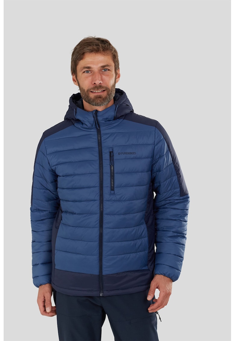 Geaca matlasata cu buzunare cu fermoar Matt