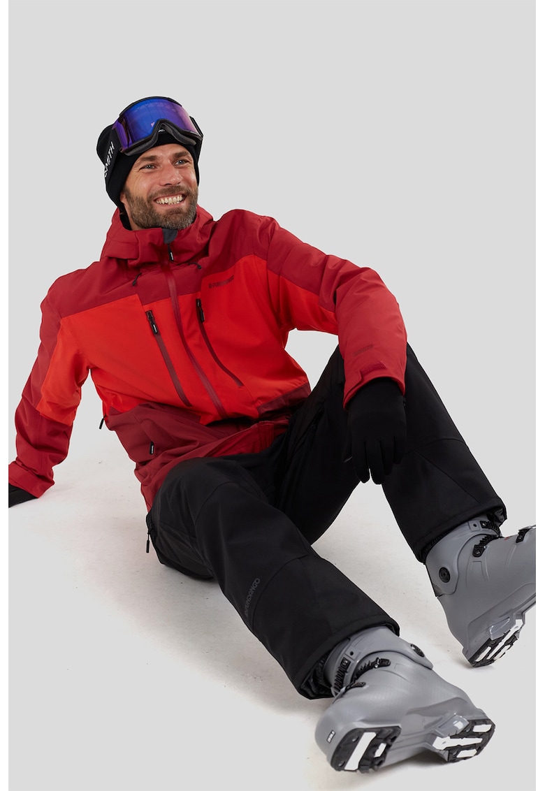 Jacheta cu model colorblock pentru ski Nelson Allmountain