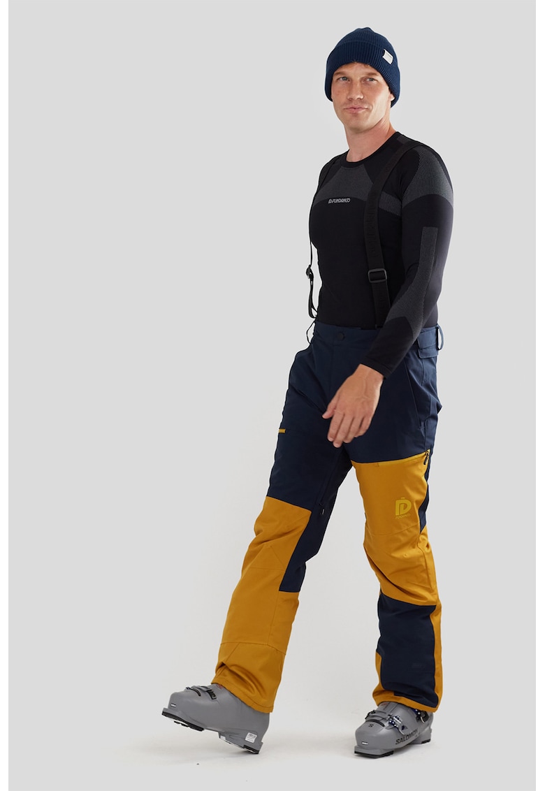 Pantaloni cu bretele pentru ski Teak