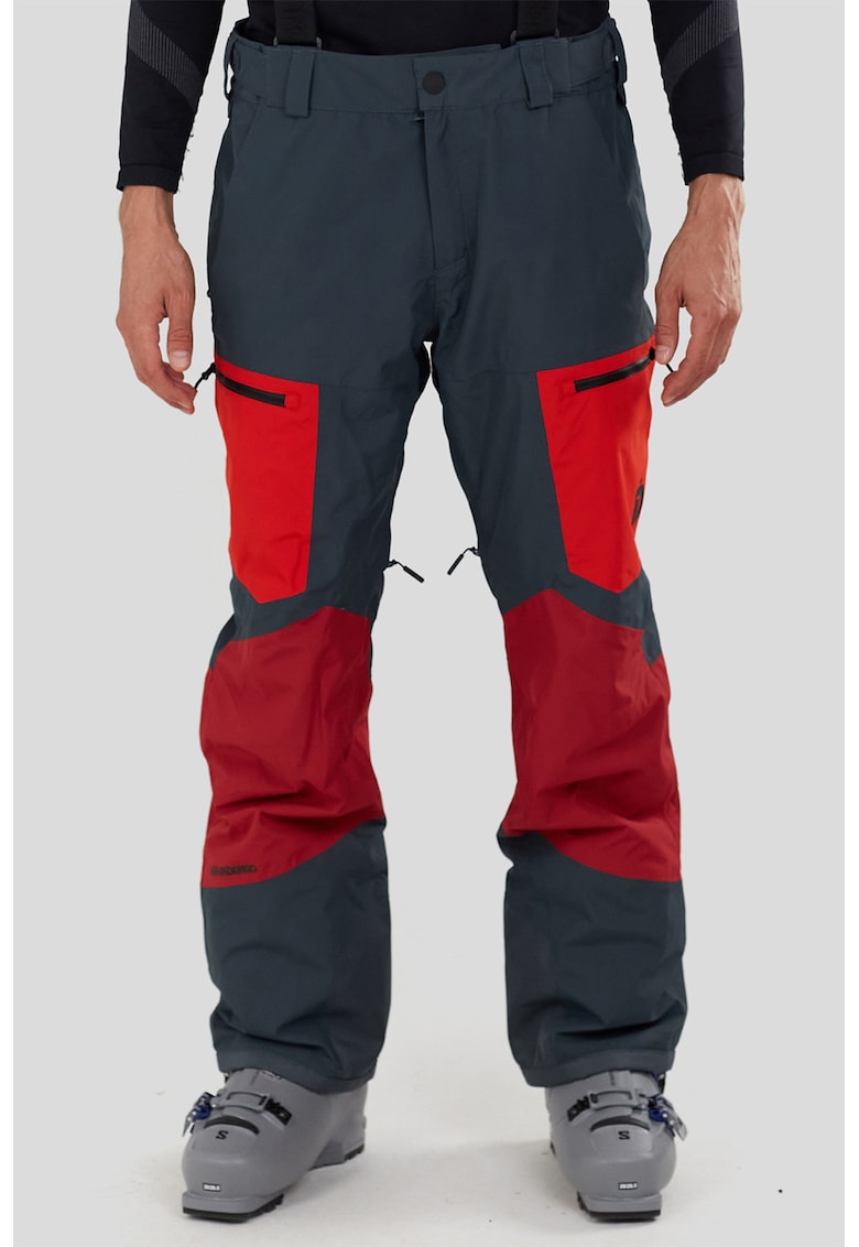 Pantaloni cu model colorblock pentru ski Nexara 3L