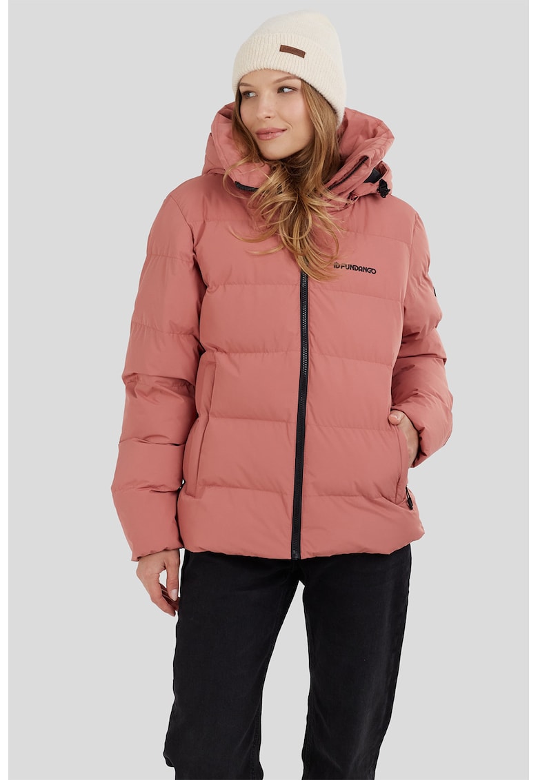 Geaca cu vatelina si gluga detasabila Amber