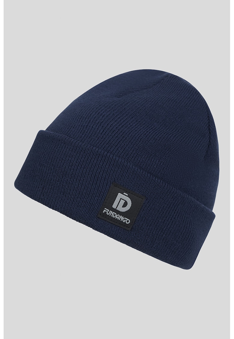 Caciula striata cu aplicatie logo Nahu