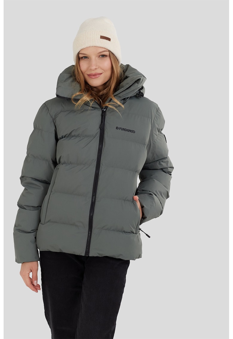 Geaca cu vatelina si gluga detasabila Amber