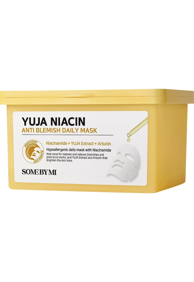 Yuja Niacin Anti-Blemish Daily Mask Masca de fata iluminatoare 30 buc
