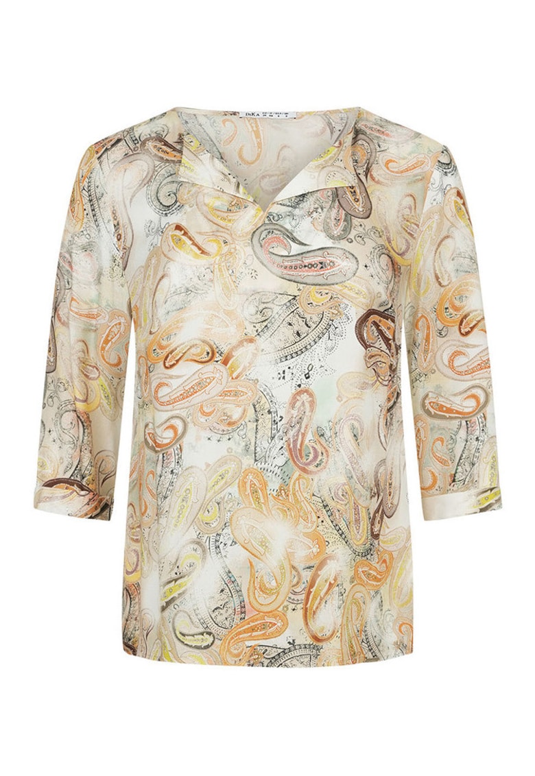 Bluza din viscoza cu model paisley