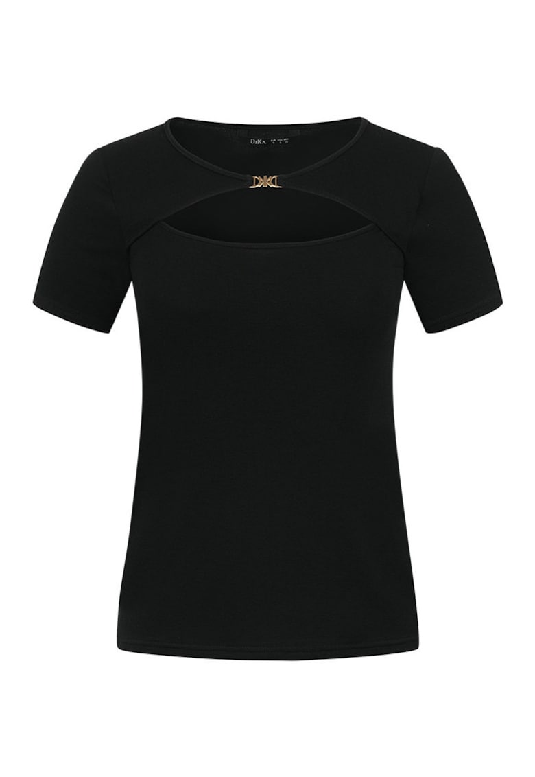 Tricou cu decupaj frontal